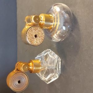 Vintage Art Deco Marcel Franck Perfume Bottles Atomizers Paris France Set of two